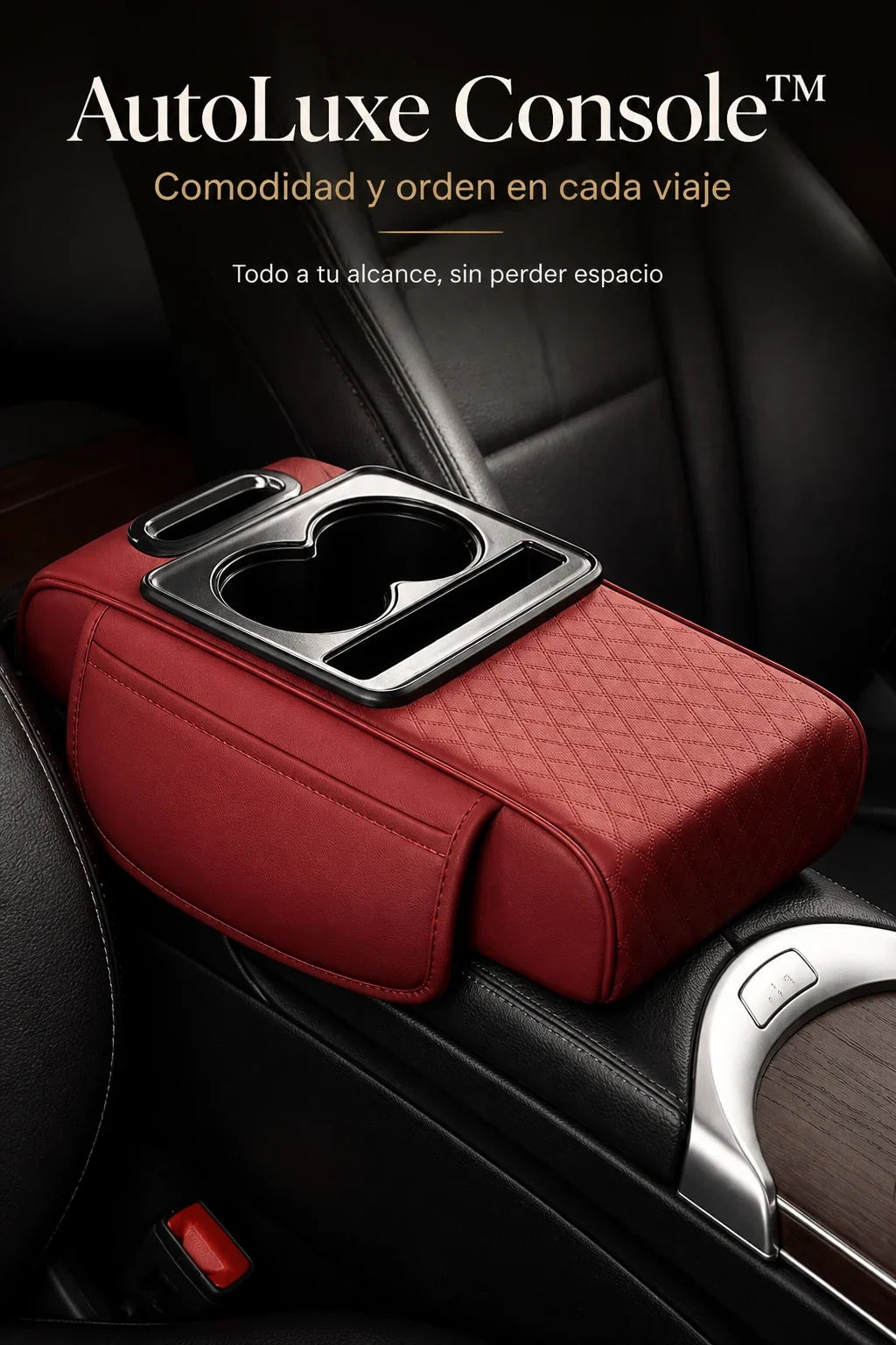 AutoLuxe Console - comodidad y orden para el carro
