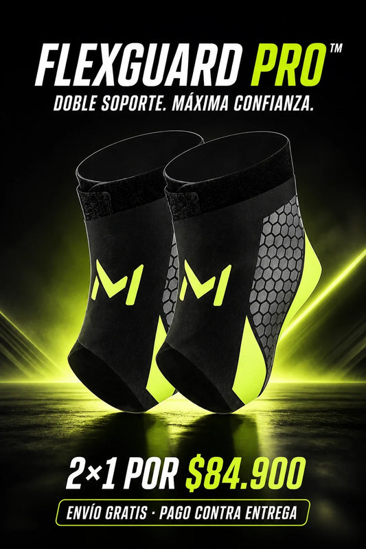 FlexGuard Pro - Tobilleras deportivas 2x1