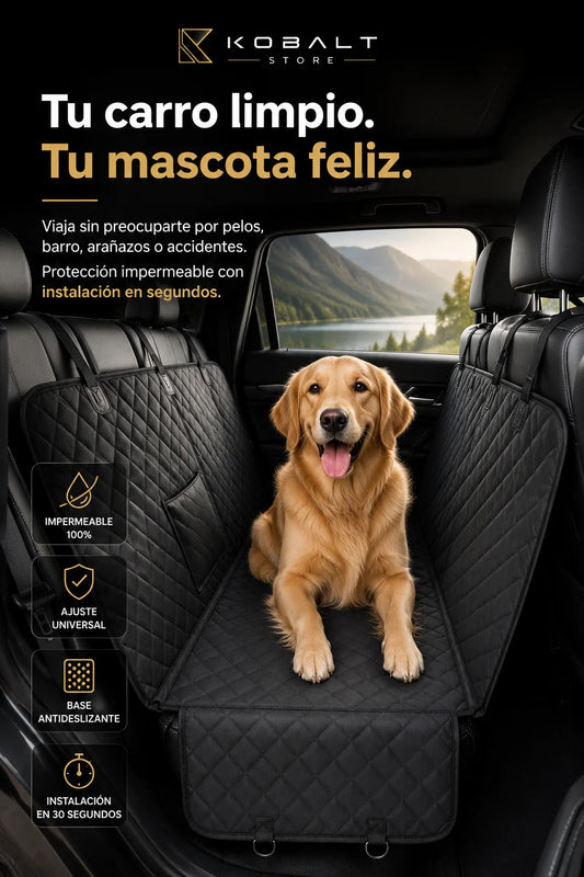 FUNDA CUBRE SILLA PARA MASCOTAS MH